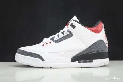 3 FIRE SE VERSION） DENIM RED（JANPAN JORDAN AIR 0906